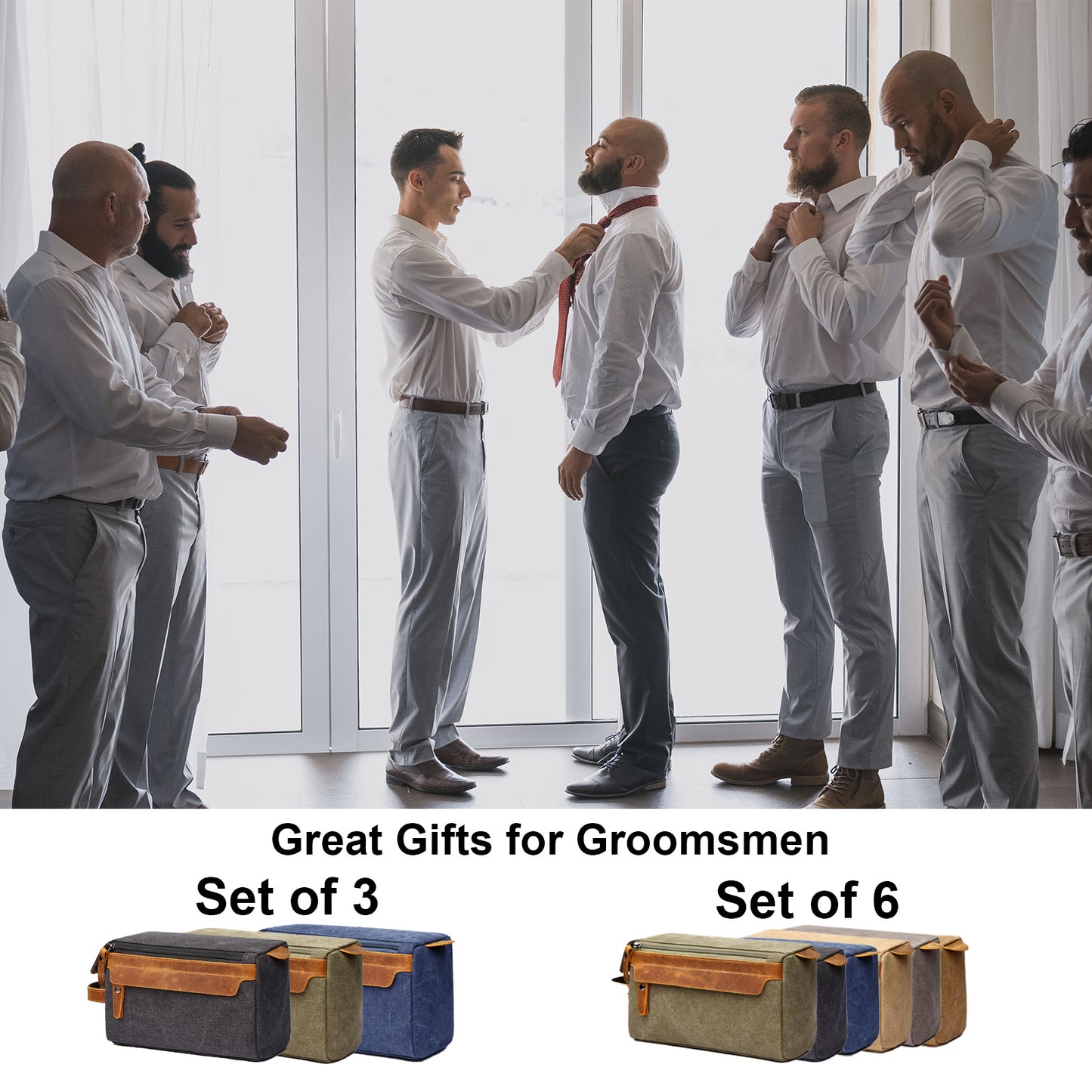 Personalized Canvas Toiletry Bag