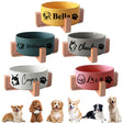 Comedero personalizado para perros con nombre