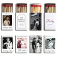 Personalized Matchbooks Bulk Custom Photo Matchbooks for Birthday Wedding Engagement Party Favors Birthday Table Decor Without Matches Gifts for Husband Wife Dad Mom Family Friends