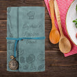 Carpeta de libro de recetas personalizada en blanco