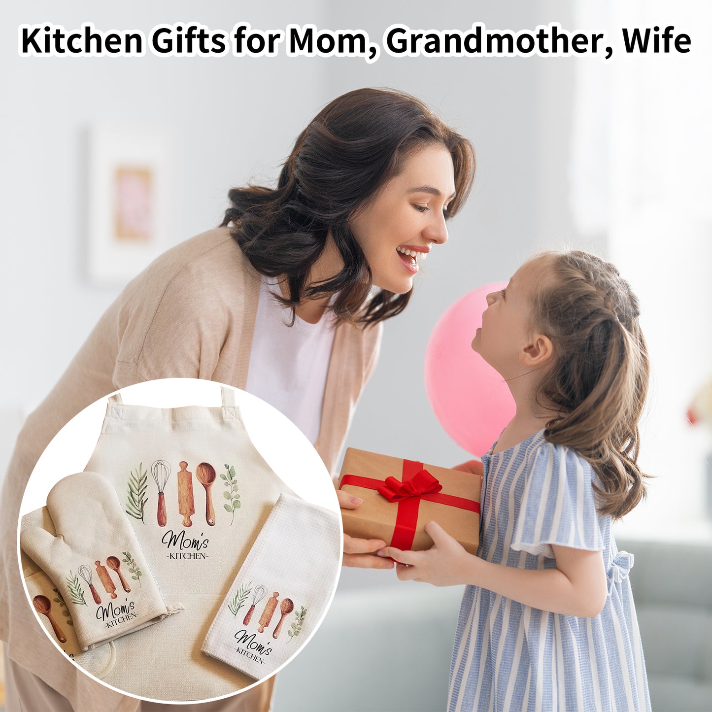 Personalized Kitchen Apron Set