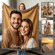 Personalized Blanket with Picture Text