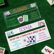 Personalized Acrylic Mahjong Line Reader  with Rules and Name  Accessories Tool Gifts  for Parties  Game Nights  Birthday Gifts for Lovers  Beginners  Family  Friends  Wife  Husband