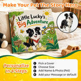 Personalized Dog Storybook with Photo & Name Custom Dog Adventure Book for Kids Toddler Bedtime Book Keepsake Gift for Pet Family Christmas Birthday Gifts for Pet Lovers Baby Shower Gifts