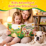 Personalized Dog Storybook with Photo & Name Custom Dog Adventure Book for Kids Toddler Bedtime Book Keepsake Gift for Pet Family Christmas Birthday Gifts for Pet Lovers Baby Shower Gifts