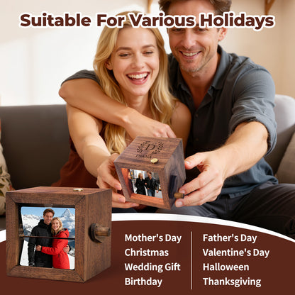Personalized Flip Photo Box – Bring Your Memories to Life