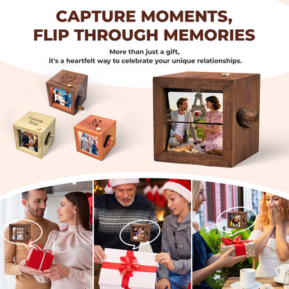 Personalized Flip Photo Box – Bring Your Memories to Life