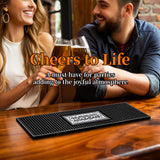 Personalised Bar Mat Non-slip PVC Rubber Bar Mat