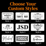 Personalised Bar Mat Non-slip PVC Rubber Bar Mat
