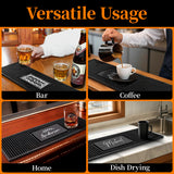 Personalised Bar Mat Non-slip PVC Rubber