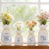 Personalized Glaze Style Pet Photo Ceramic Vase with Name Anniversary Birthday Gift for Pet Lover Owner