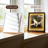 Personalized LED Picture Frame Custom Photo Lamp Mothers Day Gift Family Keepsake Photo Infinity Mirror Light Box Parents Gift