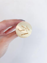 Custom Wax Seal Stamp | Custom Logo Wax Seal for Wedding Invitations Business Brand Logo, Envelope Seal