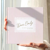 Letters to the Bride Scrapbook Custom Wedding Memory Book Wedding Guest Book Alternative Newly Engaged Gift for Her