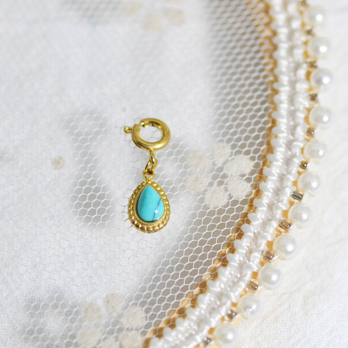 Personalized Gold Charm Necklace, Handmade Necklaces, DIY Ruby Charm Necklace