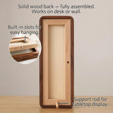 Narrow Fabric Mat Photobooth Strip Frame Solid Wood 2 Styles & 9 Colors Available Anniversary Gift