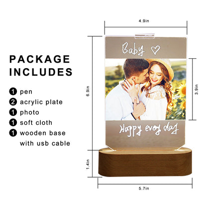 Personalized Photo Lamp LED Light