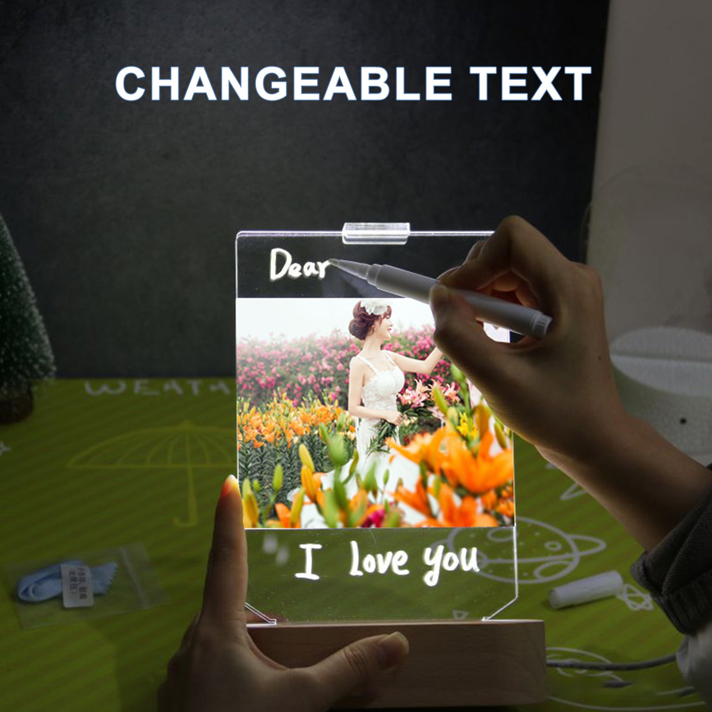 Personalized Photo Lamp LED Light