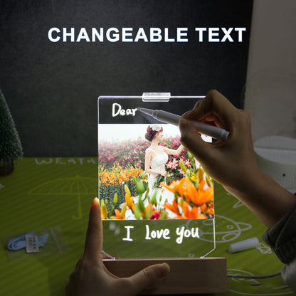 Personalized Photo Lamp LED Light