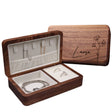 Personalized Wooden Jewelry Box Custom Women's Jewelry Box Gift Custom Travel Box Bridesmaid Jewelry Box With Velvet Jewelry Storage Box, Creative Gift for Mom Wife Bride Bridesmaid Girlfriend