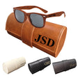 Gafas de Sol de Madera Personalizadas con Estuche de Cuero