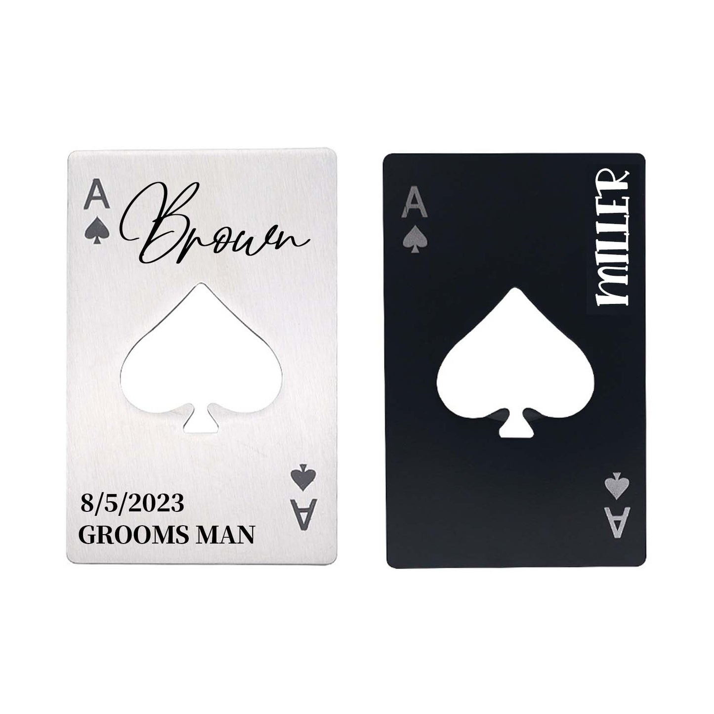Personalized Stainless Bottle Opener