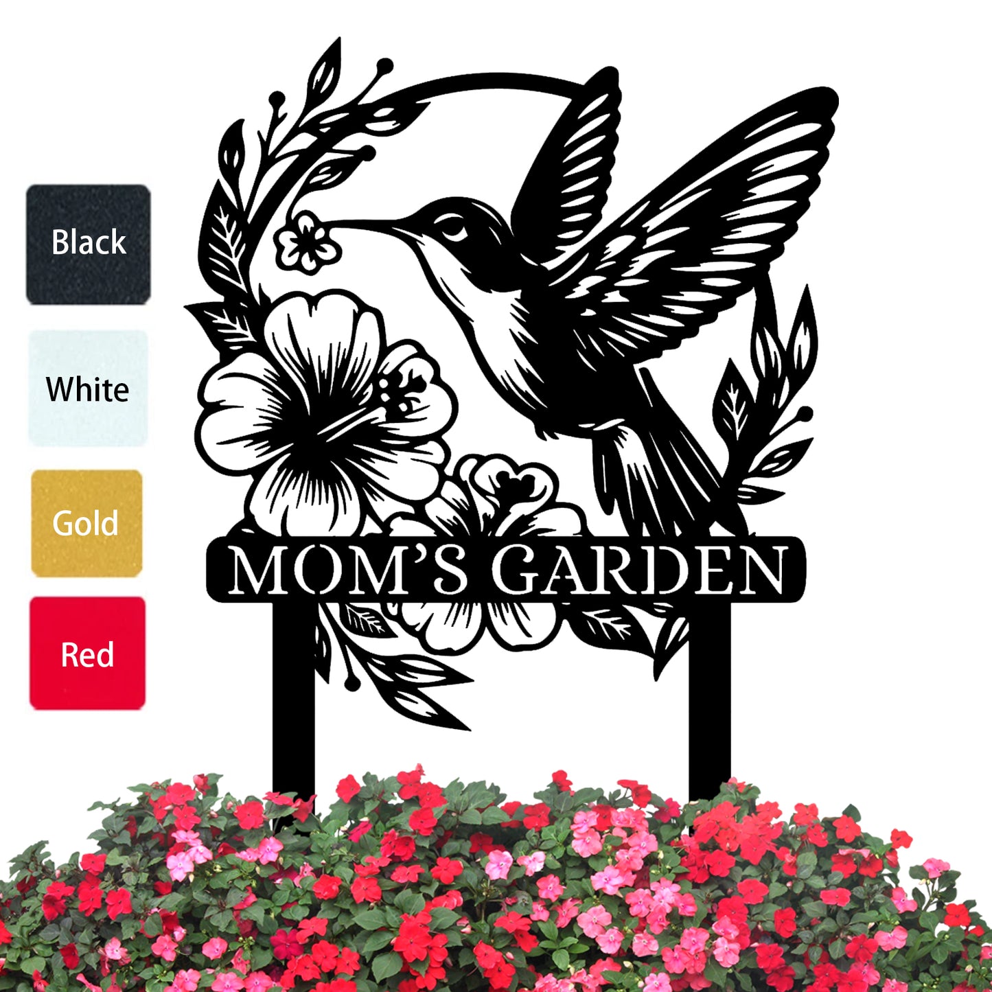 Personalized Garden Metal Sign Decoration
