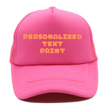 Gorra Trucker Personalizada, Logo de Texto, Unisex