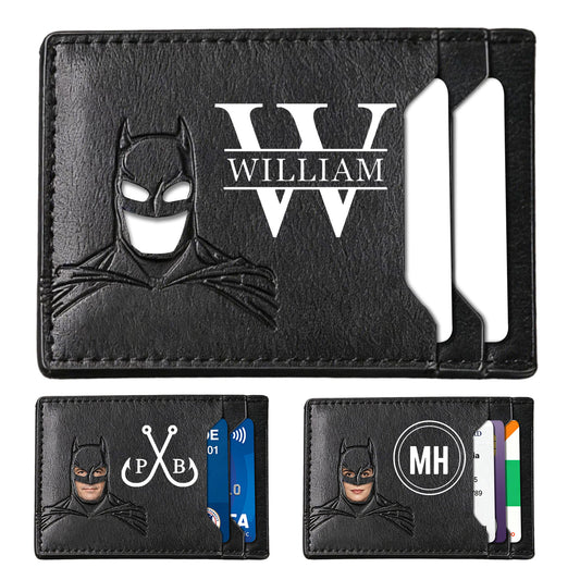 Personalized Bat Wallet with Name Slim