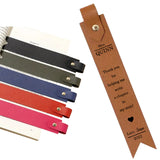 Marcapáginas de cuero personalizado para profesor/a