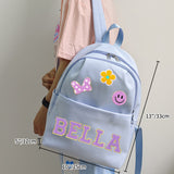 Mochila personalizada con parches