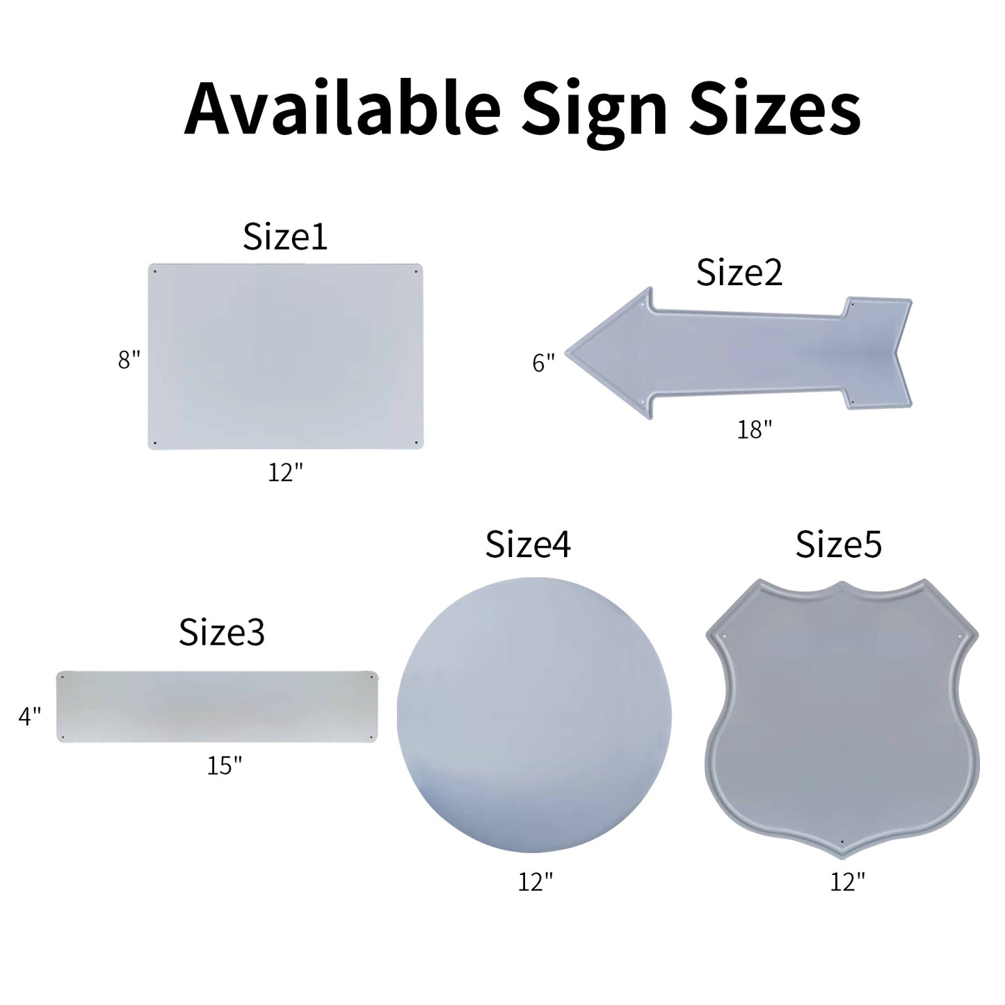 Personalized Metal Retro Sign