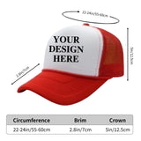 Gorra Trucker Personalizada, Logo de Texto, Unisex