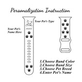 Correa de iWatch personalizada para gato