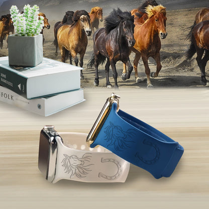 Personalized iWatch Bands for Horse Lover