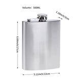 Petaca de Gran Capacidad de 18 oz/500 ml