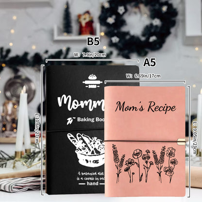 Personalized Leather Recipe Book