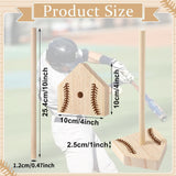 Soporte Personalizado de Madera para Anillos de Campeonato