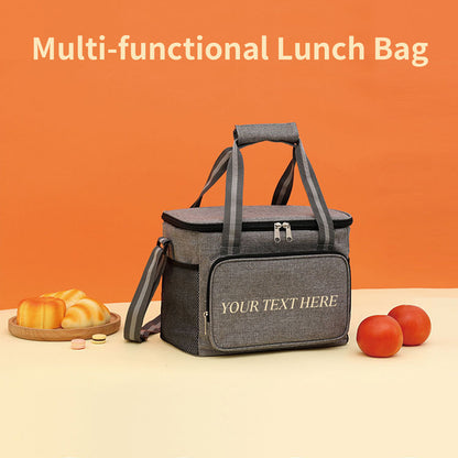 Personalized Lunch Bag Large Lunch Box