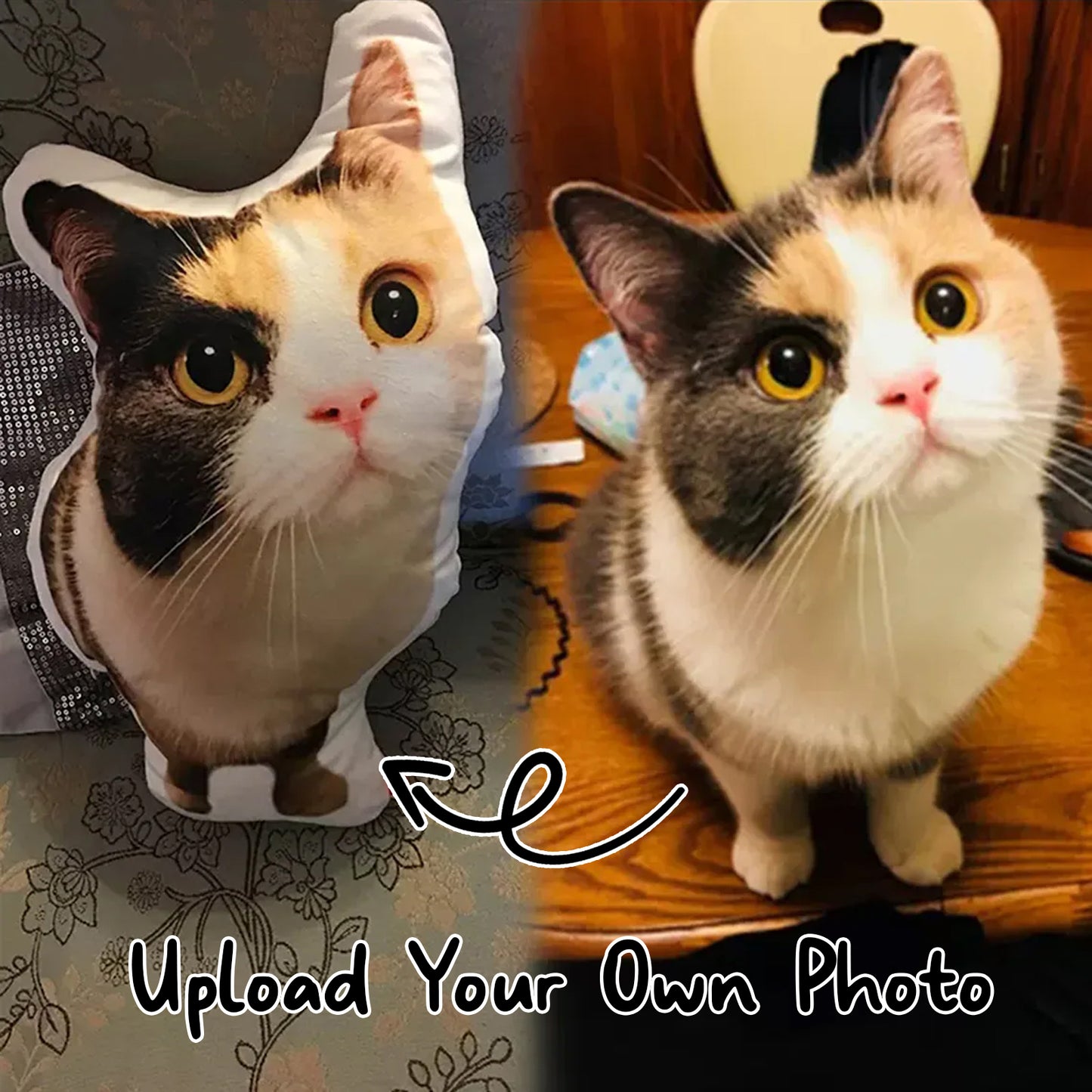 Custom Pet Pillow with Photo