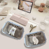 Recipiente personalizado para comida de perro que la mantiene fresca