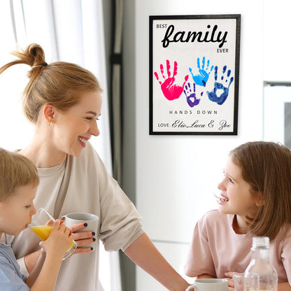 Personalized Dad Engraved Wooden Sign