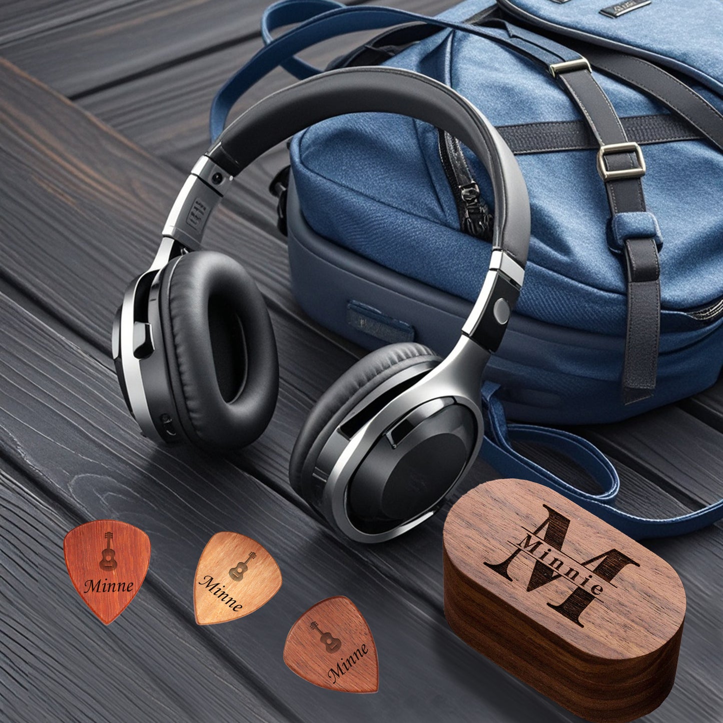 Personalized Guitar Pick Holder
