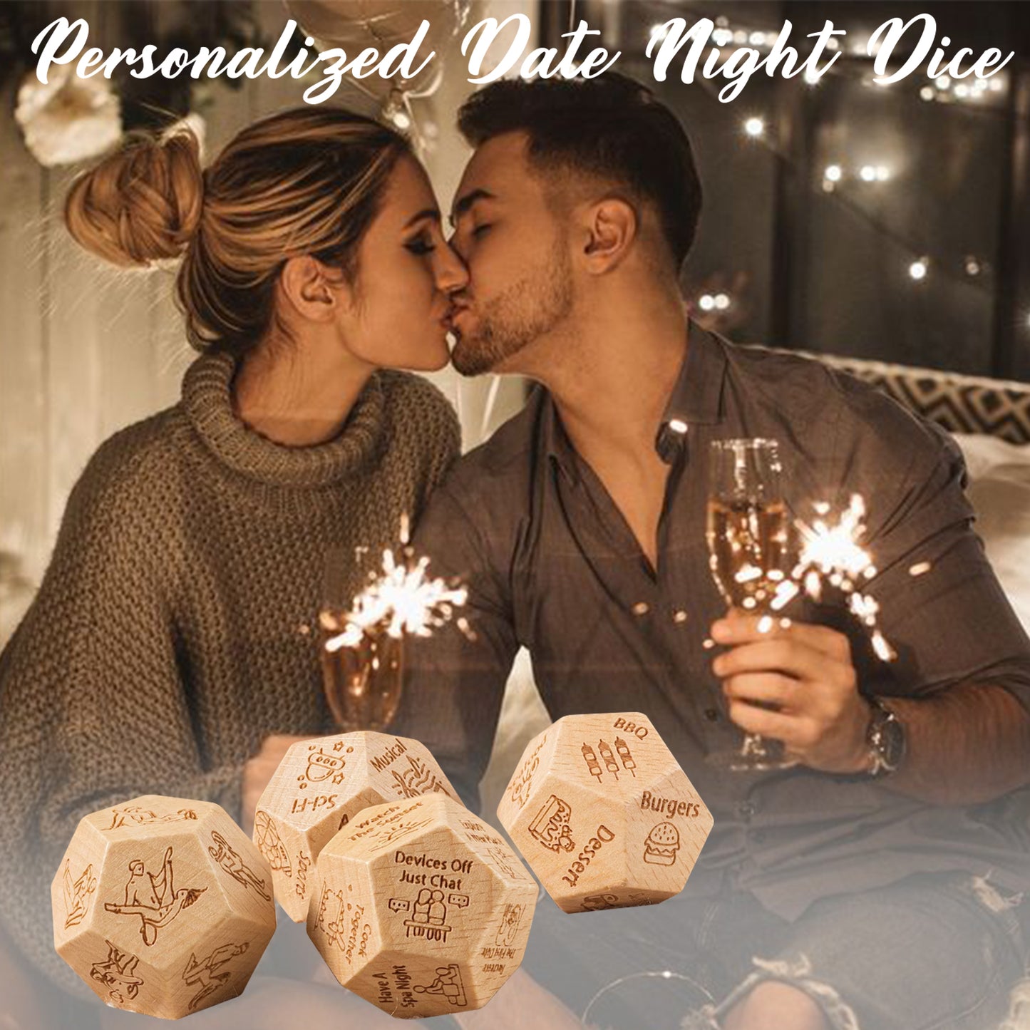 Personalized Date Night Dice Game