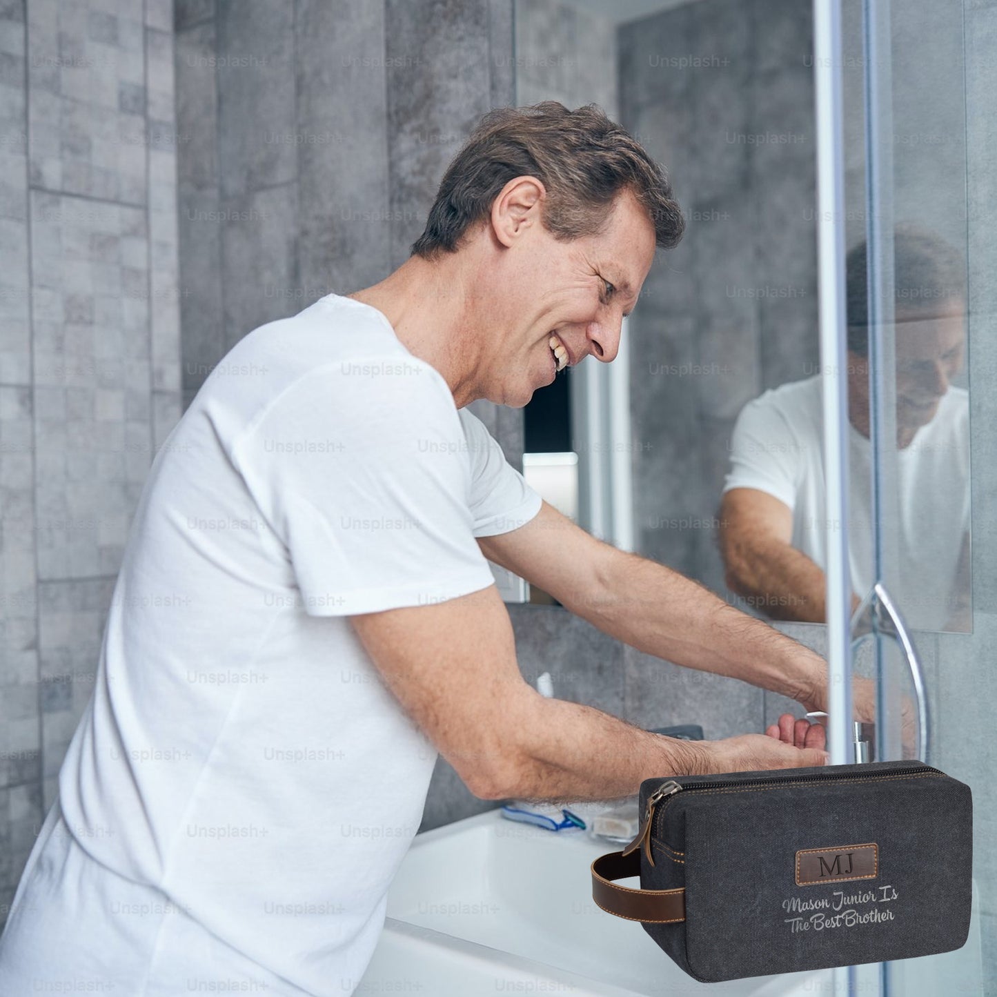 Personalized Canvas Toiletry Bag