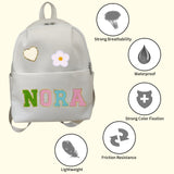 Mochila personalizada con parches