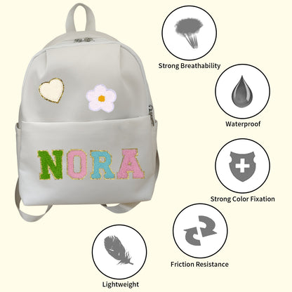 Personalized Backpack with Patches
