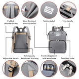 Mochila Pañalera Personalizada 3 en 1