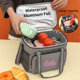 Bolsa de almuerzo personalizada Fiambrera grande