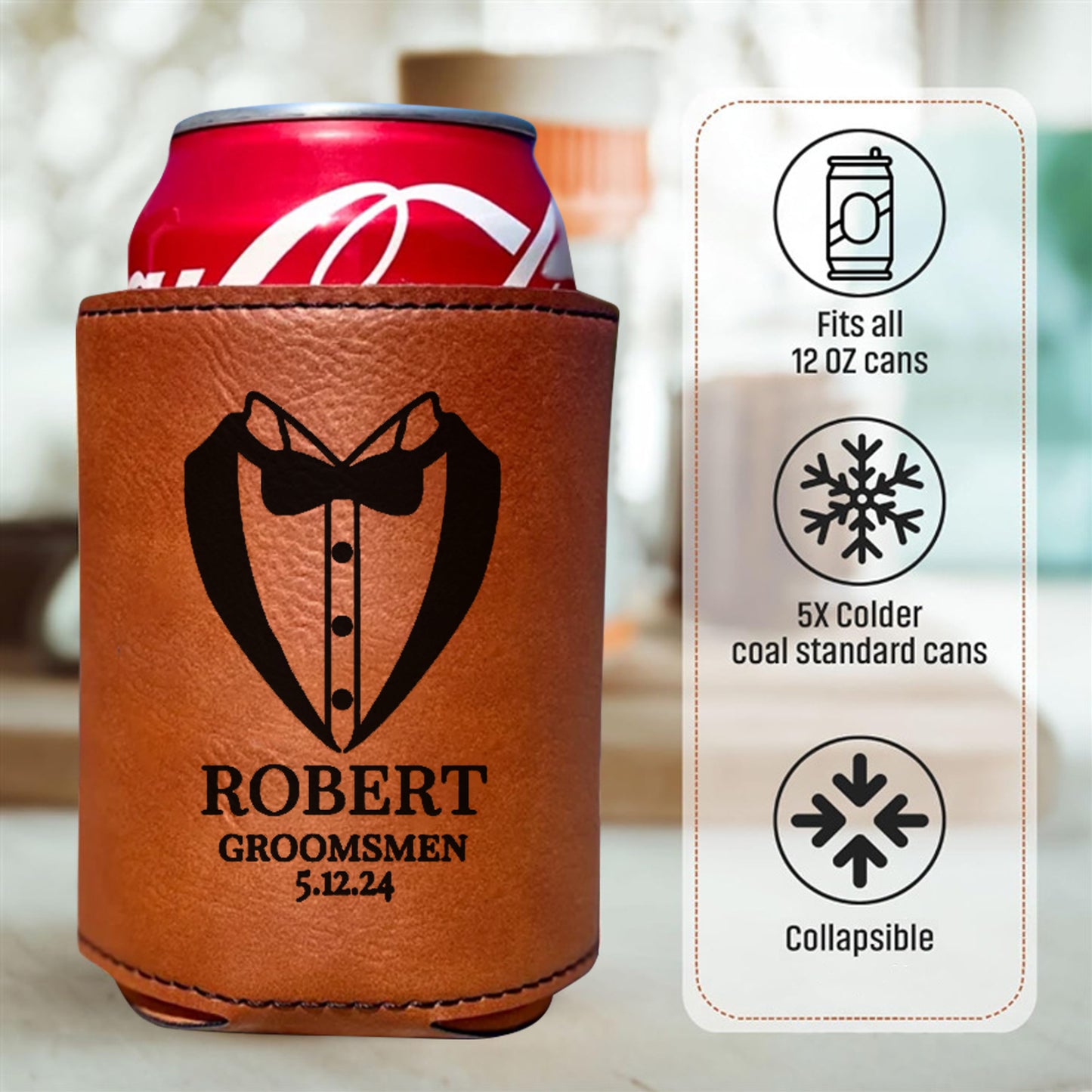 Personalized Can Cooler Holder
